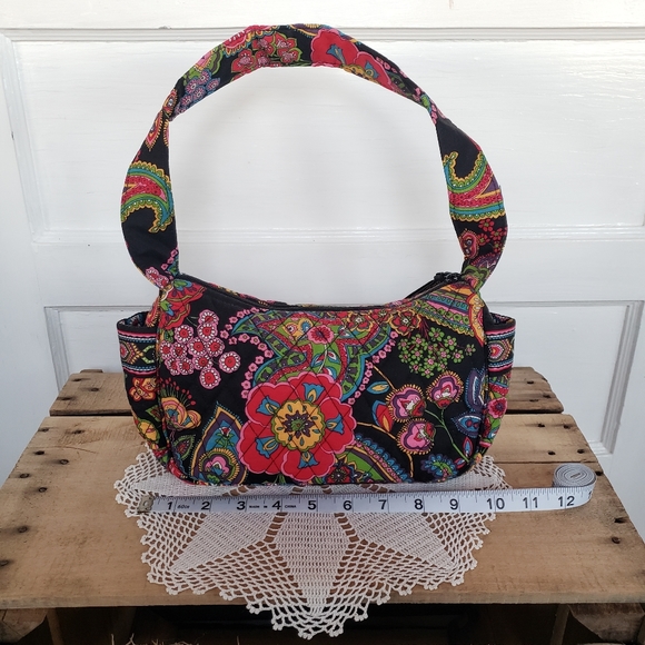 x2🌺HP!🌺 Vera Bradley "Symphony in Hue" Holly Hobbie HandBag ♥️ - Picture 6 of 14